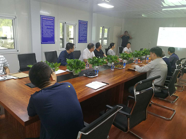 乐鱼官方网站-乐鱼（中国）
领导现场调研丽水路道路工程