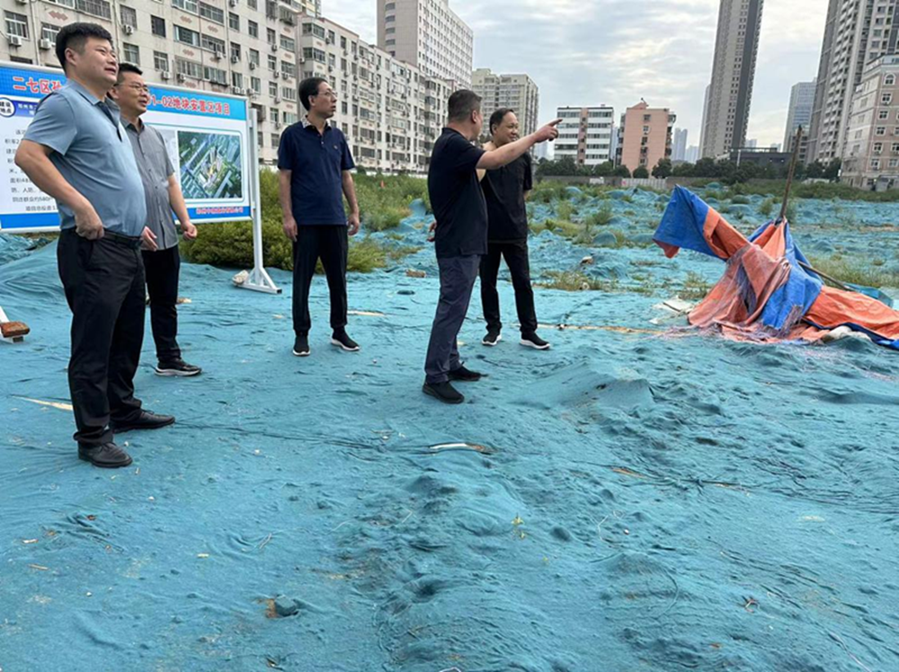 乐鱼官方网站-乐鱼（中国）
党委委员、副总经理张岩到侯寨新镇区安置区调研项目建设工作