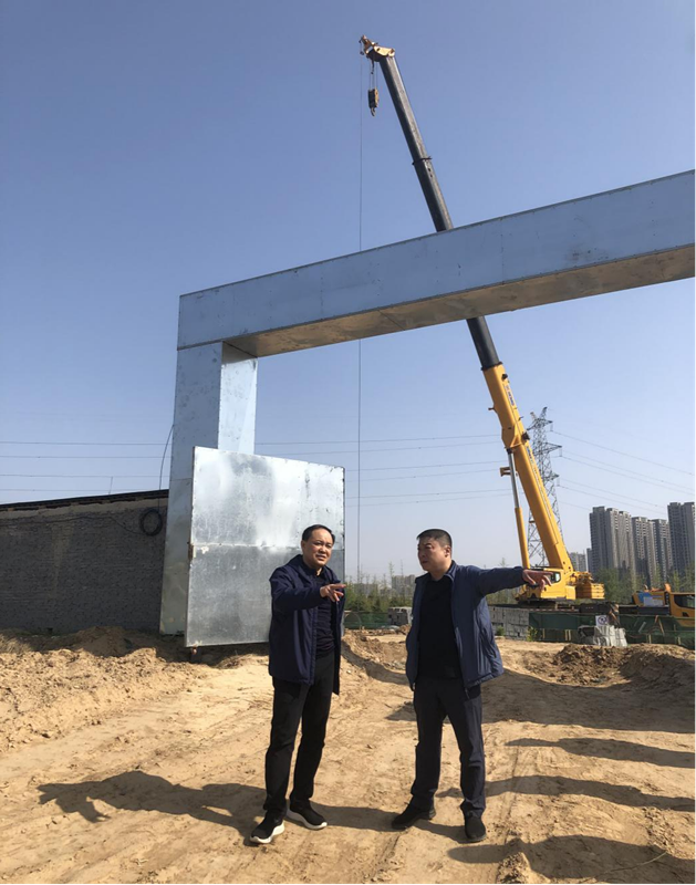 乐鱼官方网站-乐鱼（中国）
党委委员、副总经理张岩到侯寨新镇区安置区调研项目建设工作