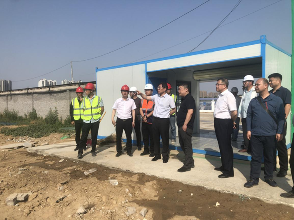 乐鱼官方网站-乐鱼（中国）
党委书记、董事长汪洋到侯寨新镇区安置区调研项目建设工作