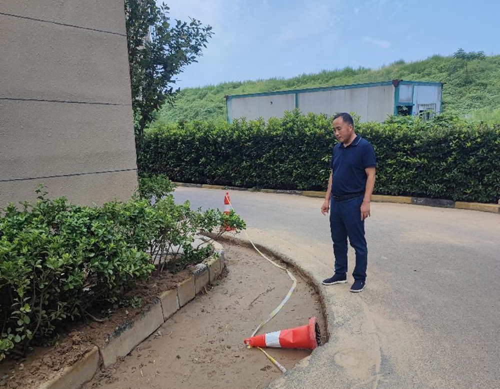 乐鱼官方网站-乐鱼（中国）
党委委员、副总经理祁红军到柳林安置区检查督导消防整改和验收工作